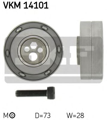 VKM 14101 SKF Ролик модуля натягувача ременя1